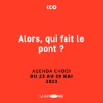 Image for the Tweet beginning: Agenda choisi de la semaine