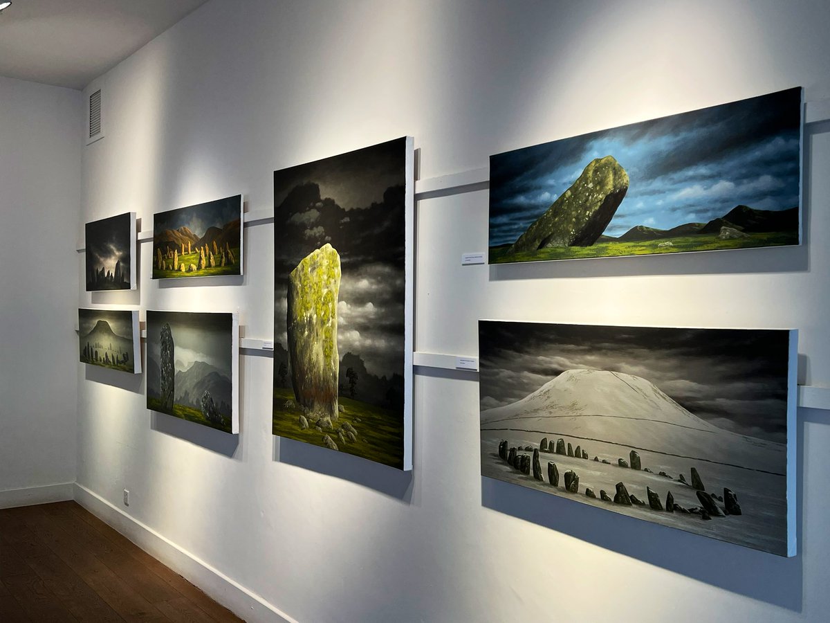 faerymere's tweet photo. Was delighted to visit ‘The Old Stones’ exhibition @MathildesGras in #Grasmere - lots of paintings and photos of #CastleriggStoneCircle, #LongMeg, #Swinside and beyond. It’s on until #May29th. #LakeDistrict #ThingsToDoInTheLakeDistrict @ThePhotoHour https://t.co/Xd1oCjRq8Q