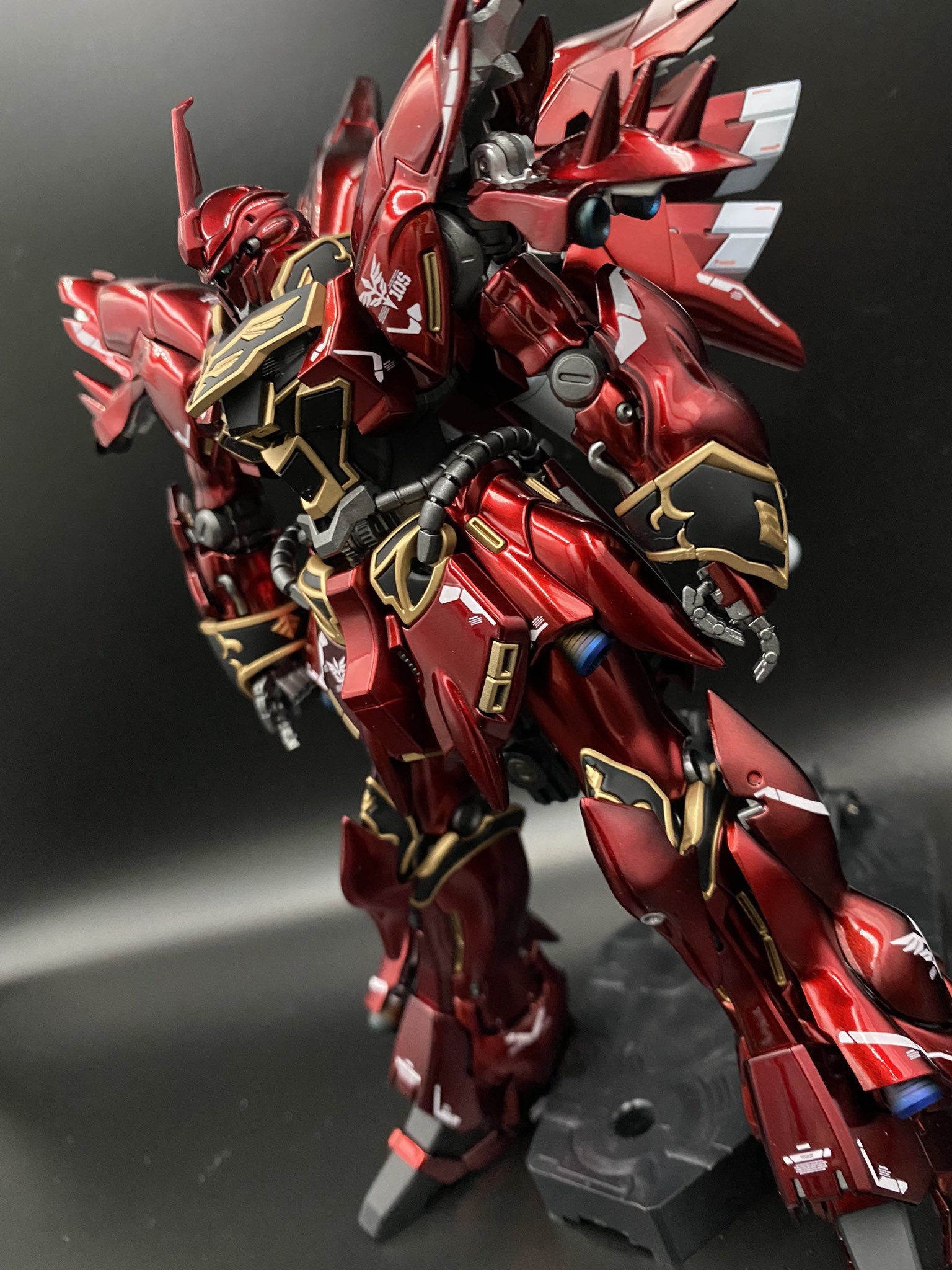 塗装済】RG シナンジュ【完成品】 - プラモデル 塗装済】RG シナンジュ【完成品】 - プラモデル