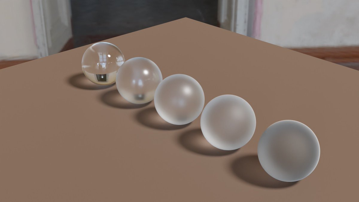 increasereso's tweet photo. 伝播1で粗さを奥から0.2ずつ増加

Roughness increased by 0.2 from the back with propagation 1.

#blender https://t.co/8NbCTP3fK6