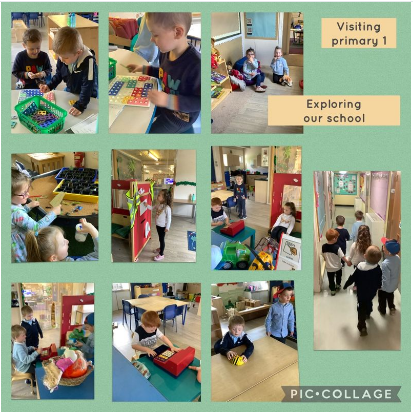 BairnsP1's tweet photo. We are exploring our Primary 1 environment and the wider school .. https://t.co/DjhjpNYC8L