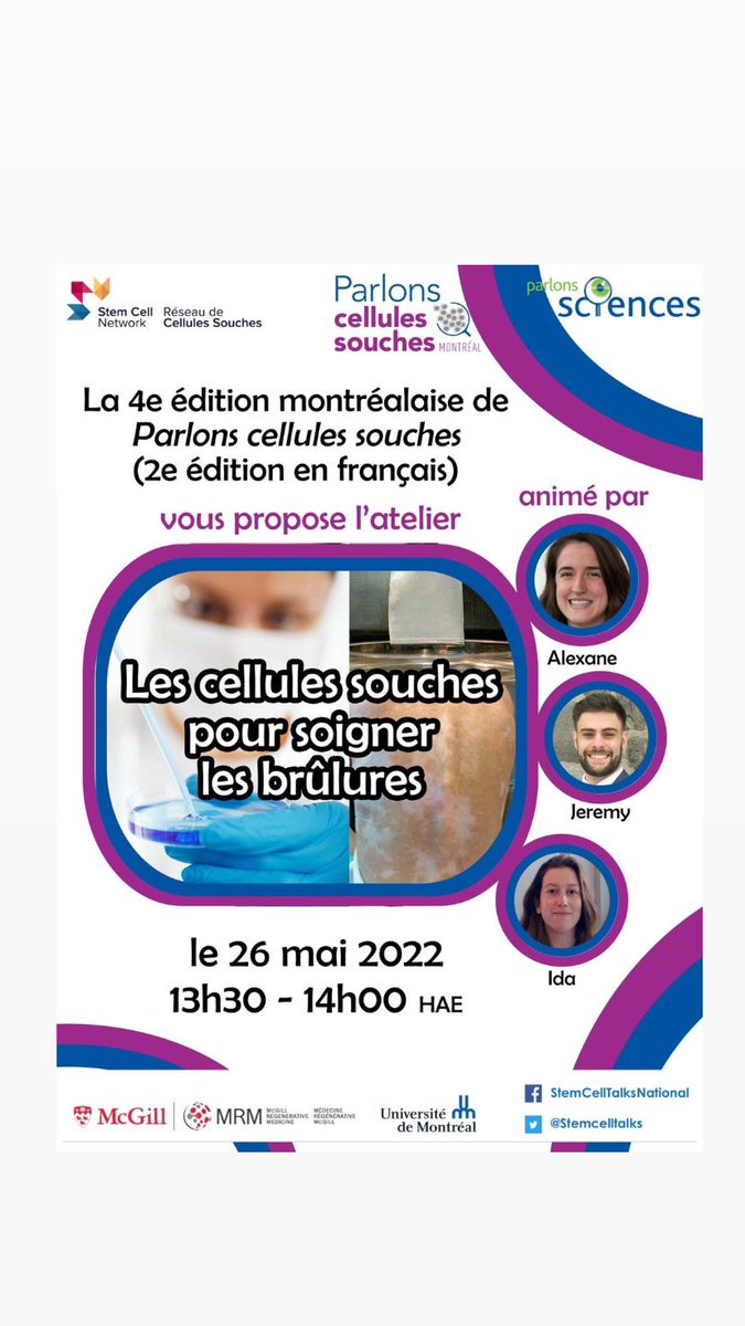 StemCellTalks_Montreal tweet media