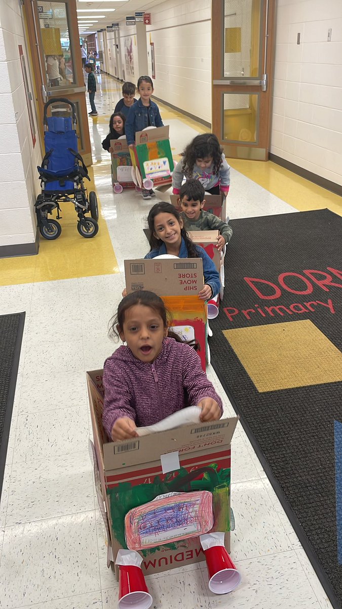 We are driving to our drive in movie theater! <a href="/DornNPD117/">Dorn Elementary</a>