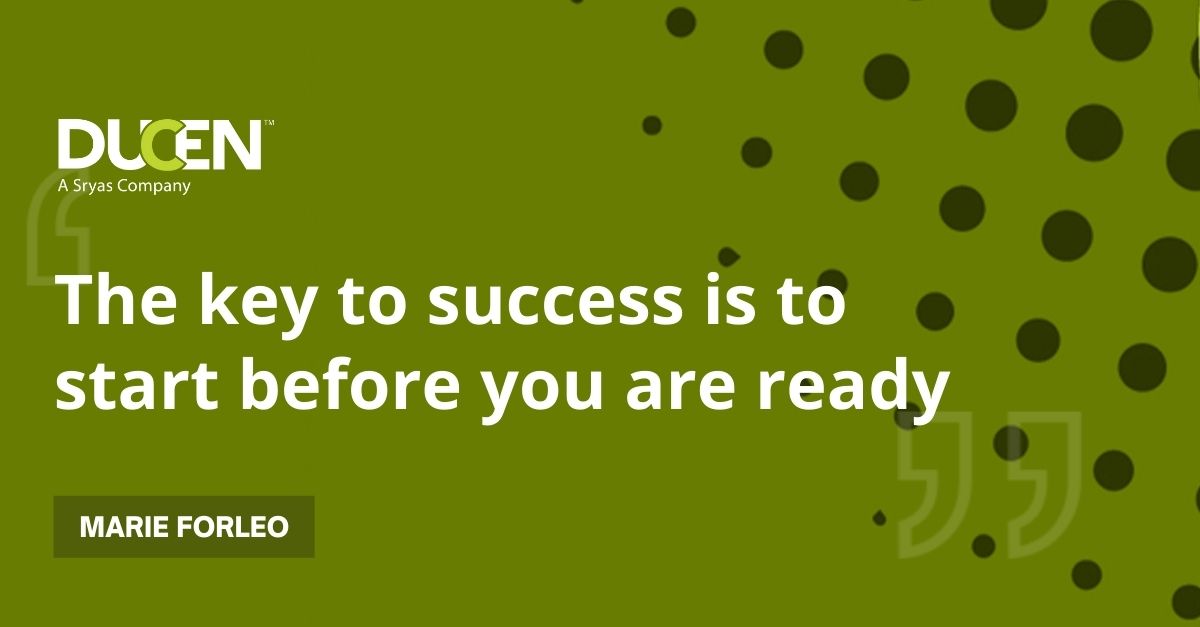 DucenIT's tweet photo. To achieve great success in life you should get started somewhere. #MondayMotivation https://t.co/K8UFJZqPjy