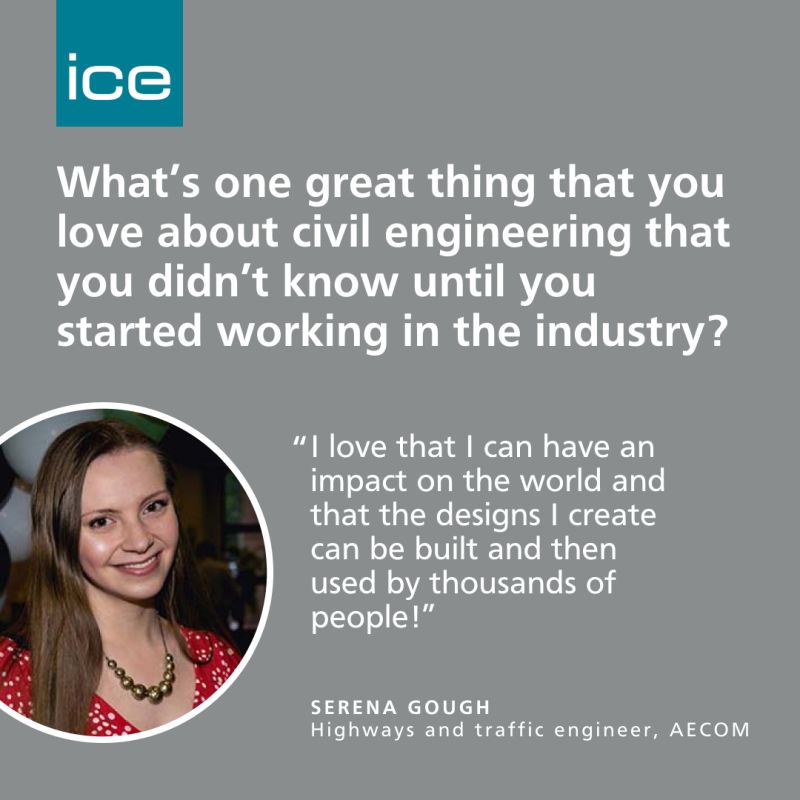 ICE (@ice_engineers) on Twitter photo For her WICE profile, <a href="/EngineerSerena/">Serena Gough</a> told us about how #CivilEngineering has helped her overcome personal and professional challenges, the #Lego villages she used to create on her living room floor as a child, and much more!
Learn more about Serena 👉 bit.ly/3M12n1p. For her WICE profile, <a href="/EngineerSerena/">Serena Gough</a> told us about how #CivilEngineering has helped her overcome personal and professional challenges, the #Lego villages she used to create on her living room floor as a child, and much more!
Learn more about Serena 👉 bit.ly/3M12n1p.