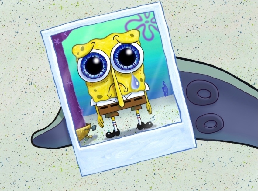 Sad Spongebob | Pin