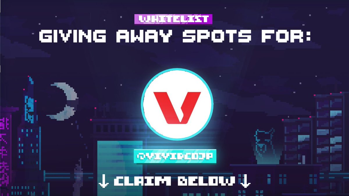 Get your brand pass to the Vivid 360 Universe!

Giving away 5 WL spots for <a href="/vividcojp/">vividcojp</a>!

To enter:
1⃣Follow <a href="/Llamaverse_/">Llamaverse</a> &amp; <a href="/vividcojp/">vividcojp</a>
2⃣Tag Your Friends (more tags = more entries)
3⃣Like &amp; RT this post

Good luck!

Disclaimer: Llamaverse was given WL spots for this project - DYOR