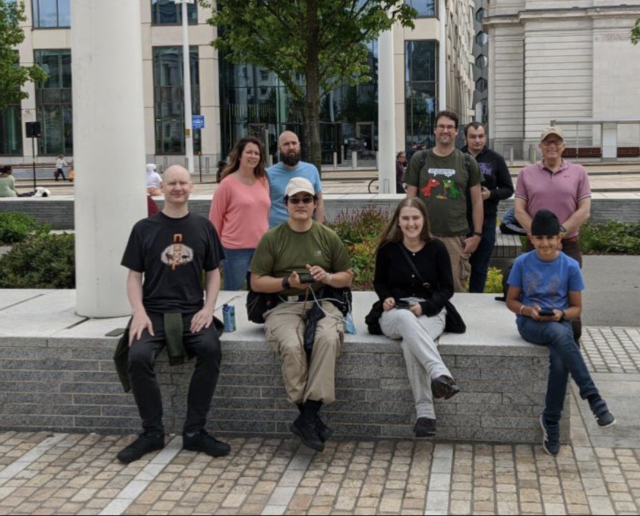 Managed to get out for phase 2 Kythera with a few local agents in Birmingham. #Kythera #Ingress_Kythera_May #ingress