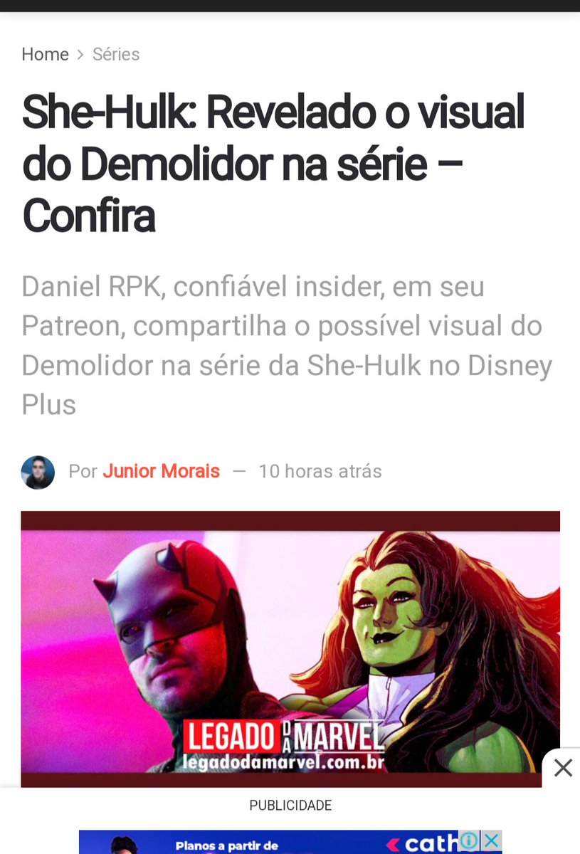 mdcastoficial's tweet photo. Se foi um insider que falou, então não tá revelado, né, caralho!
Vai se fuder, Danilão do RPG é o cara que tem 20 anos que fala que Finale de serie da Marvel vai ter 3 horas!
Faça me um favor!
#SheHulk https://t.co/V7eENgtiit