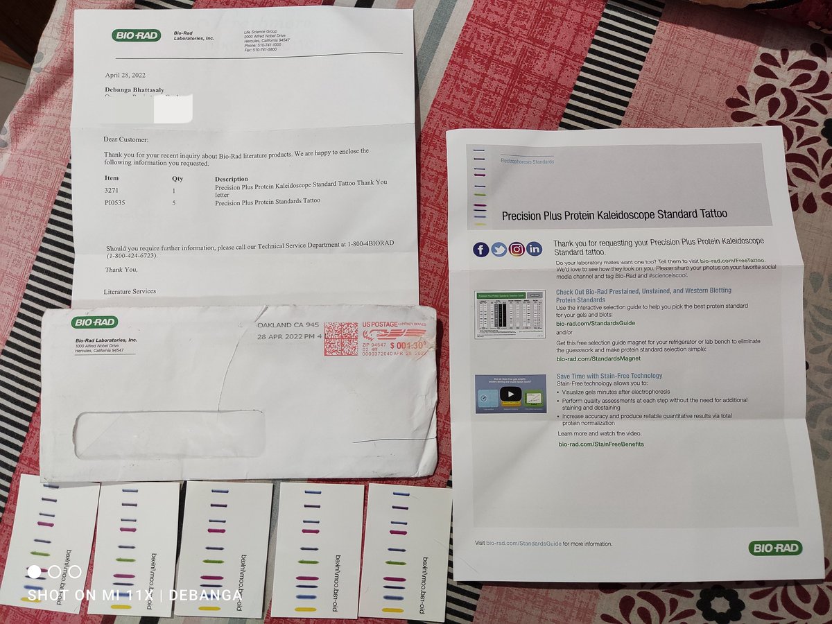 bhattasaly99's tweet photo. Thank You @BioRadLifeSci @BioRad for these ❤️
"Really love to see how you people partner with educators, researchers and industry leaders to bring science around the world "
#scienceiscool #Twitter #free #SciencePerspective #Twitterhub #EducationForAll # https://t.co/lX1hIJMx3L