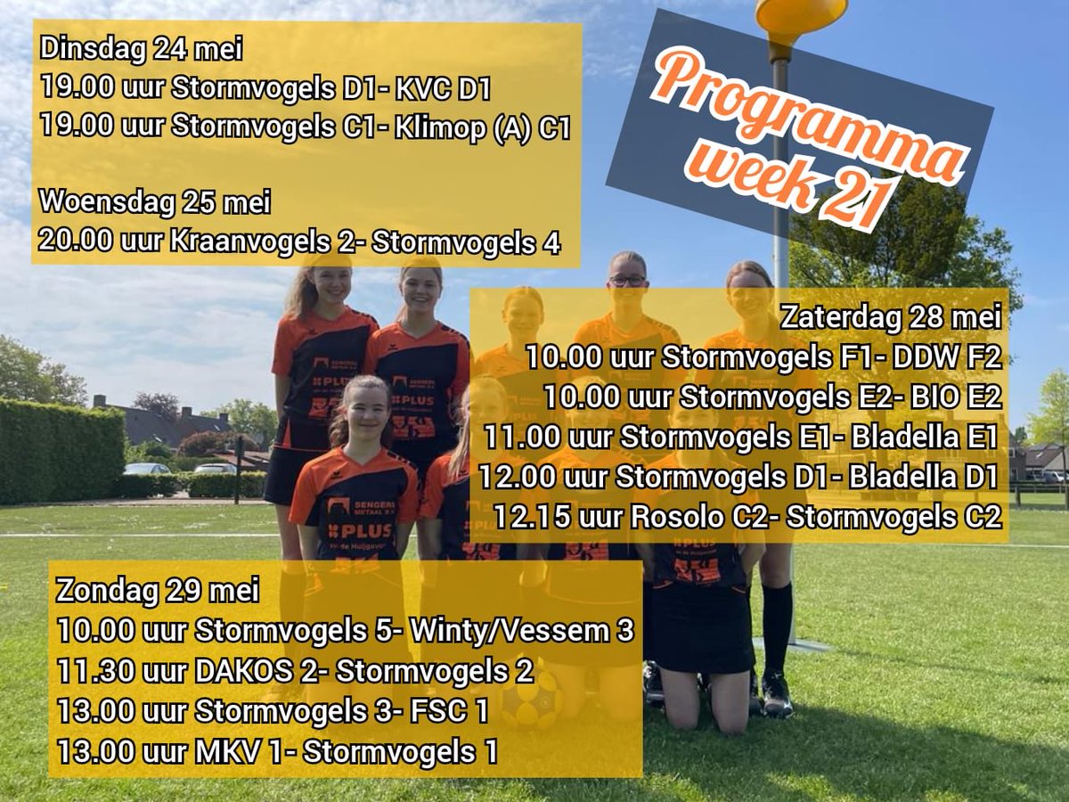 StormvogelsL's tweet photo. Weer een vol programma voor de boeg met veel wedstrijden thuis. Kom je supporteren? https://t.co/Nw8k1gsJLV