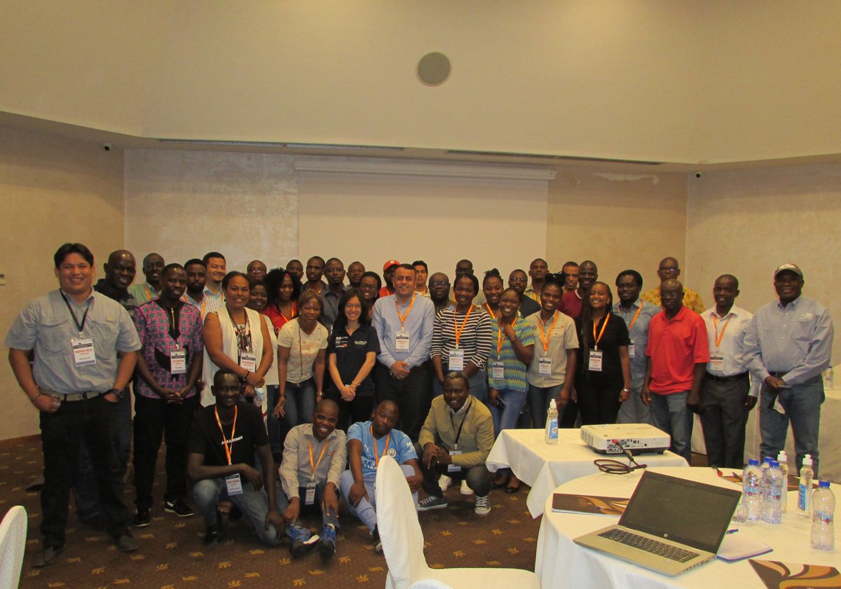 The face-to-face lessons for Cohort 7-Water, Sanitation, and Hygiene (WASH) Capacity Building Program have begun in Ghana! 

35 students from 24 countries in Africa, Asia Pacific, Latin America, and the Middle East are here🌍

Info: dri.edu/ciwas/wash-cap…

<a href="/DRIScience/">Desert Research Institute</a> <a href="/braimaha/">Braimah Apambire</a>