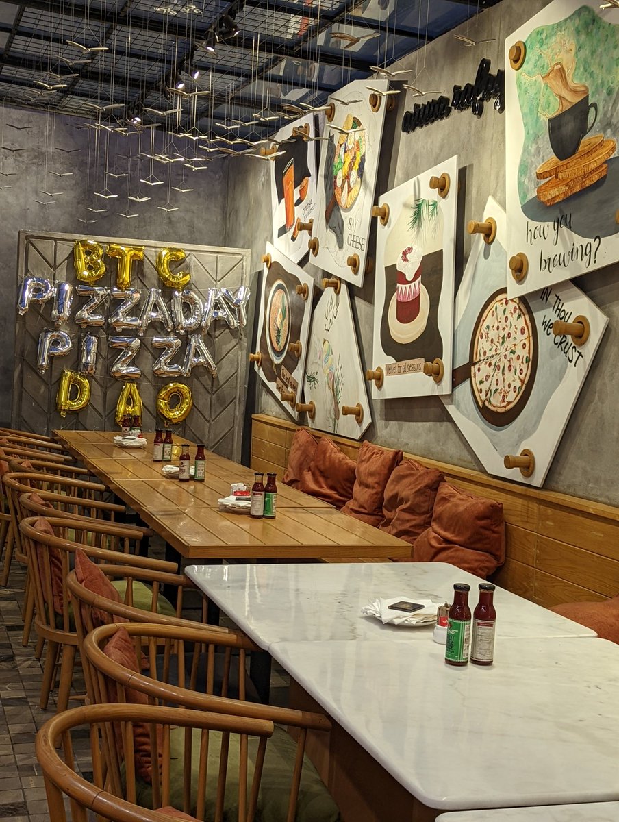 BTCPizzaDayPK's tweet photo. @RarePizzas Karachi, Pakistan. #BTCPizzaDay 🍕🇵🇰🤝🌍🍕 https://t.co/wVFVpnPn00
