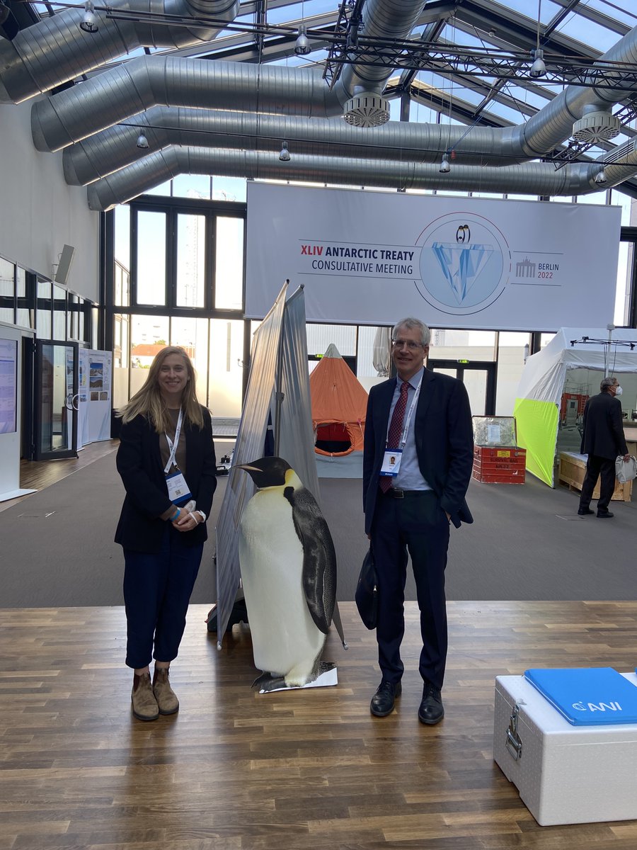 This week <a href="/POLARCanada/">PolarKnowledgeCanada</a> <a href="/POLAIRECanada/">SavoirpolaireCanada</a> are part of Team Canada at the <a href="/AntarcticTreaty/">AntarcticTreaty</a> Consultative Meeting XLIV and the Committee for #EnvironmentalProtection XXIV meetings in Berlin #ATCM44 #Antarctic #InternationalCooperation #CanadaAntarctic