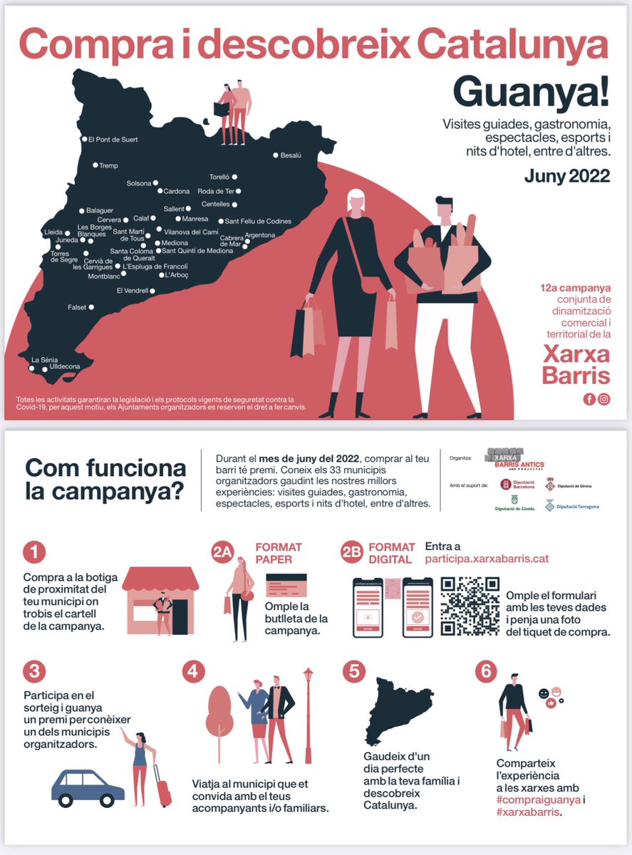 Arrenca la campanya “Compra i descobreix Catalunya! Us deixem tota la informació al cartell adjunt!
