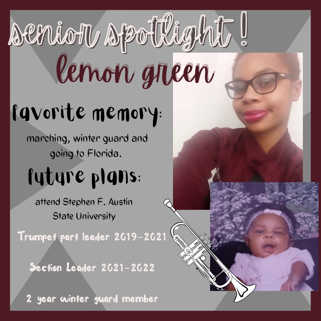 SENIOR SPOTLIGHT // LEMON GREEN