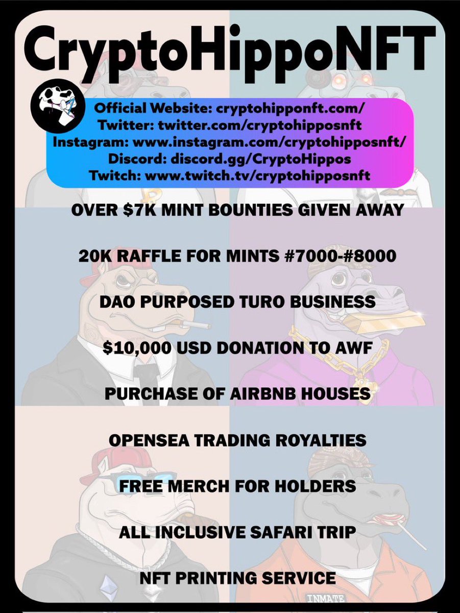 <a href="/HippoodleNFT/">Hippoodle</a> @MaoriSQUATCH33 @CryptoHipposNFT @CryptoHipposNFT #cryptohippos