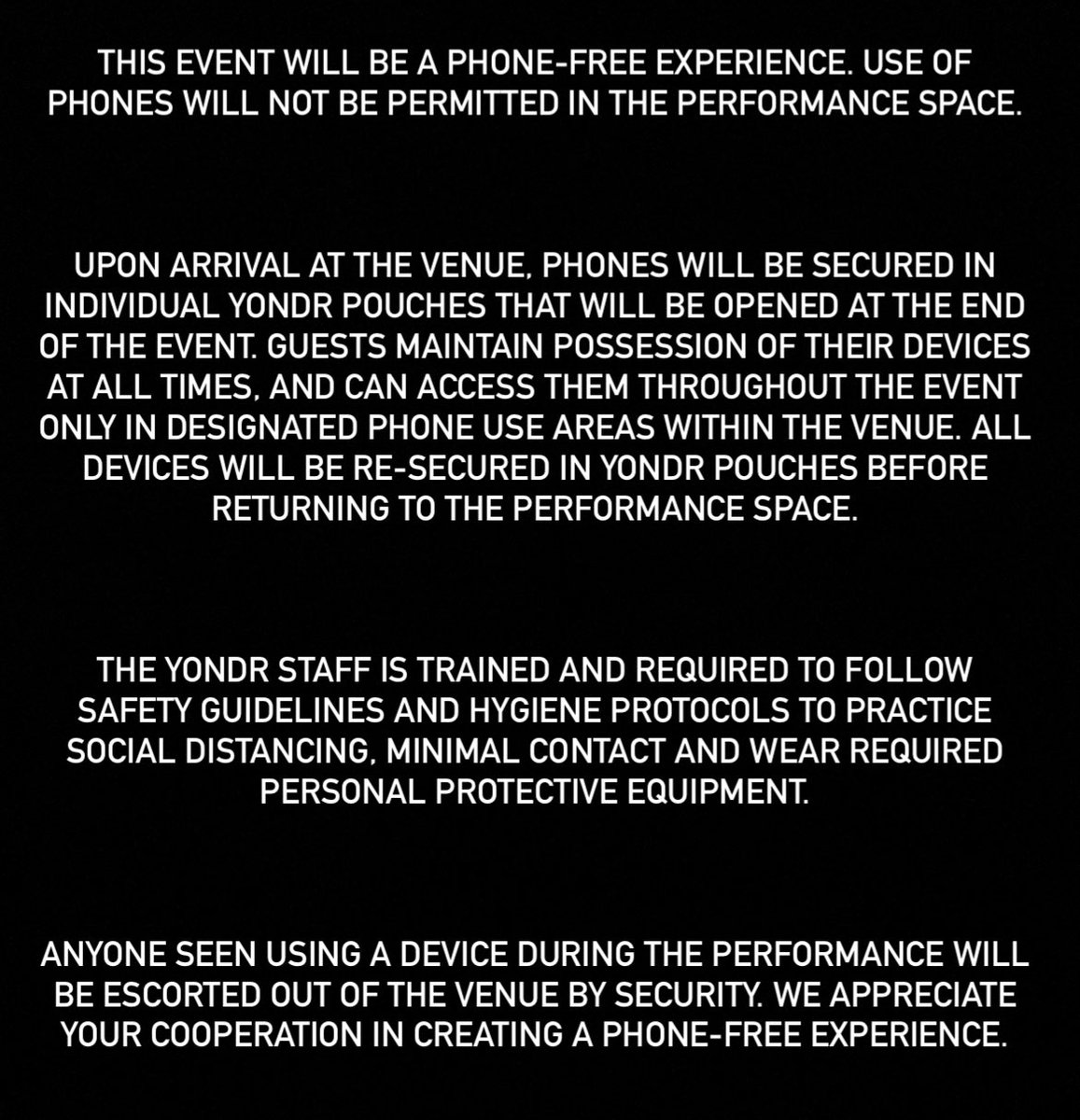 important info on the upcoming @djcarnage show: