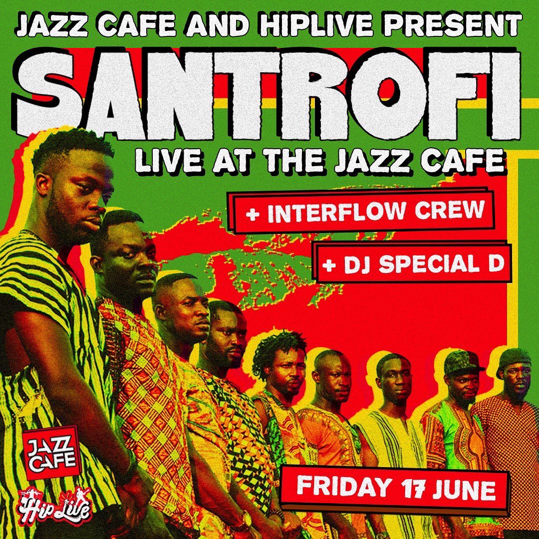 HipLive_'s tweet photo. Friday 17 June we’re back in action with The Jazz Cafe presenting Santrofi!!! 🔥🔥🙌🏾🙌🏾🇬🇭🇬🇭

Don’t forget your tickets! https://t.co/cH3mjUf6lw https://t.co/raumcPSPgJ