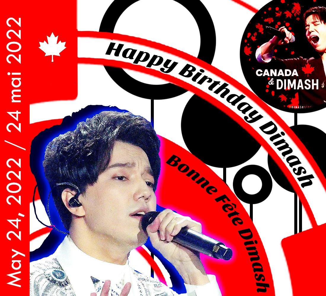 Dimash_Canada's tweet photo. #HappyBirthdayDimash from Canada! 🇨🇦 May this year be creative with all the #NewRelease s and performances you wish. Health, joy and friendship to you @dimash_official  🥳🎉 https://t.co/hDjRIhOTho