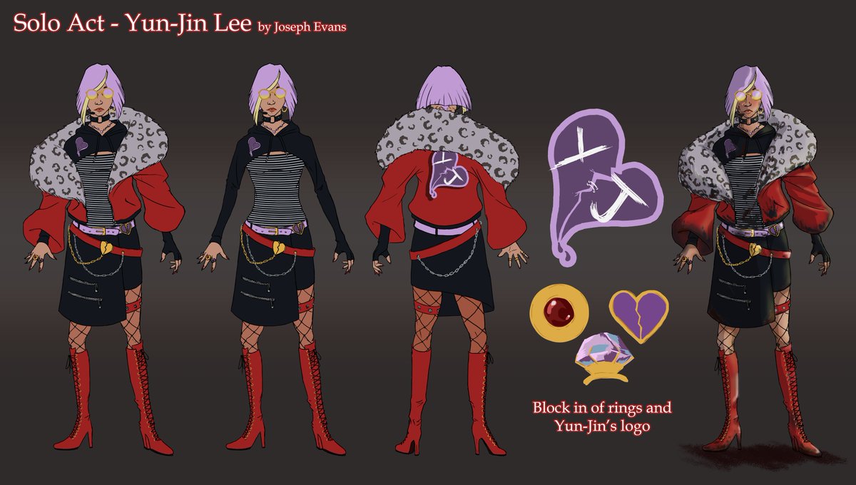 FreemanArt1's tweet photo. My entry for the #dbd design a cosmetic contest. This my take on Yun-Jin Lee if she was successful at her debut as a Kpop idol. #DeadbyDaylight #conceptart #digitalart https://t.co/sDgVYsvIVA