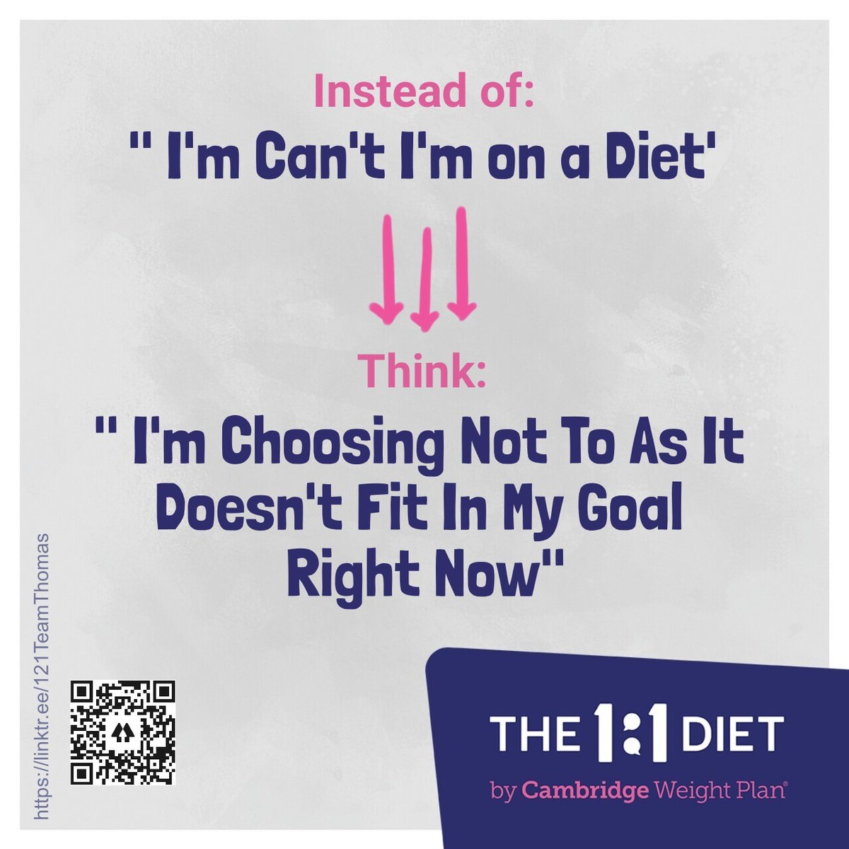 121TeamThomas's tweet photo. A #positivemindset isn't about being deliriously happy all the time and sounding like a care bear 24/7.. it's more about changing negatives into a positive...
What negatives can you flip to a positive?
#LincsConnect #gethealthywithme #nonscalevictories #WeightLossTwitter https://t.co/y3WraNHMlE