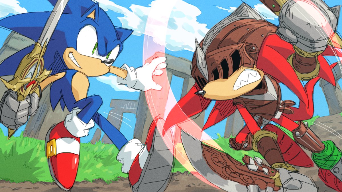 Shadow vs Neo Metal Sonic (Sprite Animation)