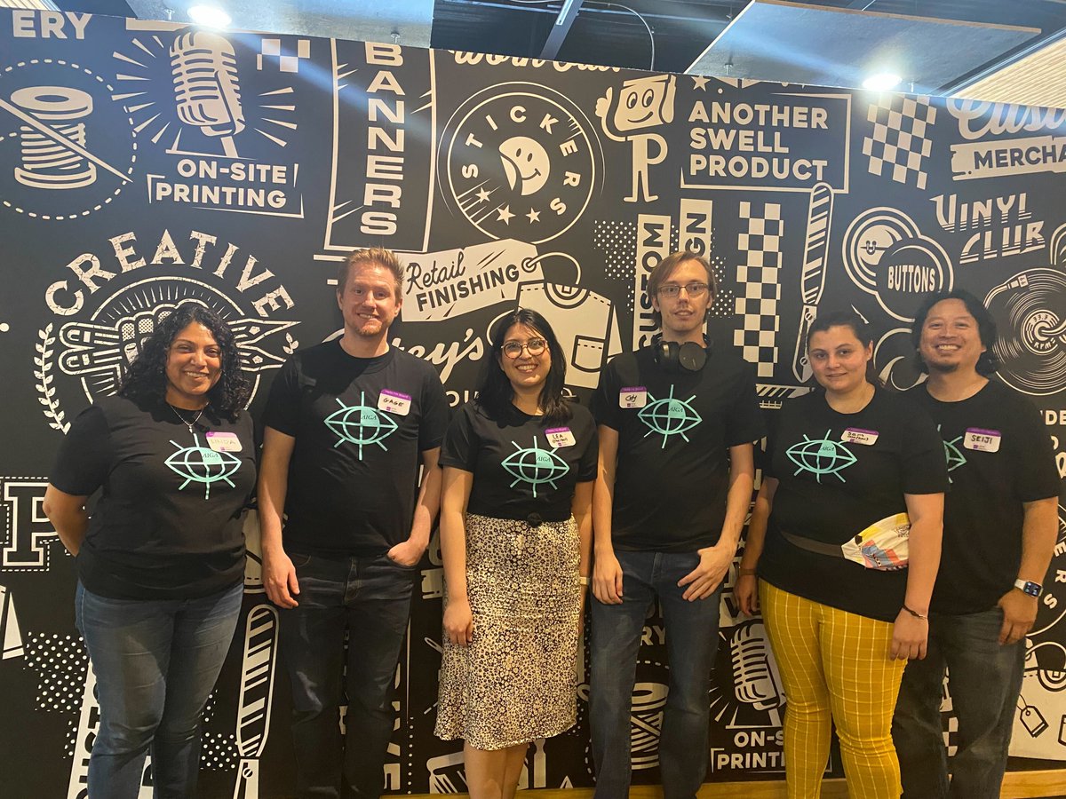 AIGA_Dallas's tweet photo. Our Path to Impact Workshop on Thursday was a huge success! We'd like to thank @printedthreads for donating the use of their beautiful showroom for our event, and for printing these Envision shirts for our facilitators.
#AIGADFW #AIGA #designers #design #DFW #Dallas #PathToImpact https://t.co/7JlA4ea0cH