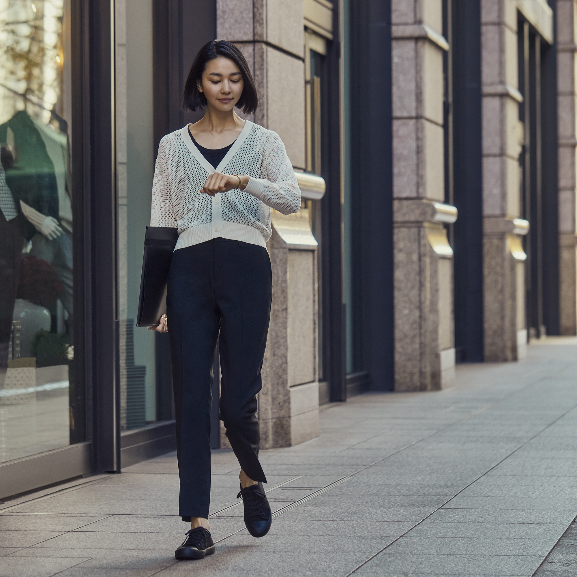 WFH, but make it cute  Short cardigan, Mesh long sleeve, Cardigan