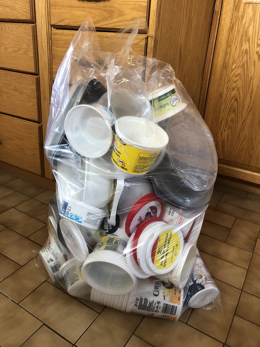 Why yes, I have been saving my containers for the day that <a href="/CityThunderBay/">City of Thunder Bay</a> expanded their plastics recycling program, why do you ask?
