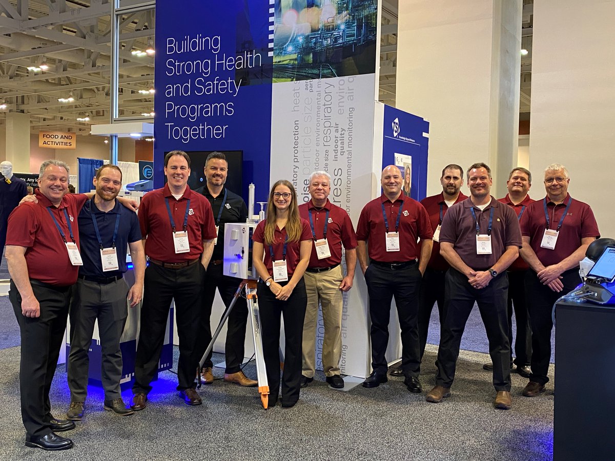 TSIIncorporated's tweet photo. We're excited to be in Nashville, Tennessee for the AIHce Expo-- the conference for occupational and environmental health & safety professionals. Let’s connect to discuss how we can help build strong health and safety programs together. Booth #825
#AIHce #healthandsafety https://t.co/TLyns1Vy82