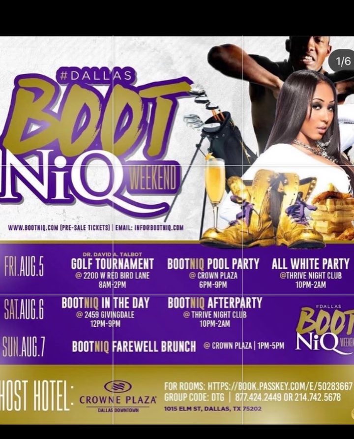 The_Boot_Bruhz's tweet photo. August 5th-7th Pop OWT and party wit ya favorite chapter! BΘΘT Weekend is coming ! #BootNiQ #BootWeekend #BootPicnic https://t.co/prwEuYeoIt
