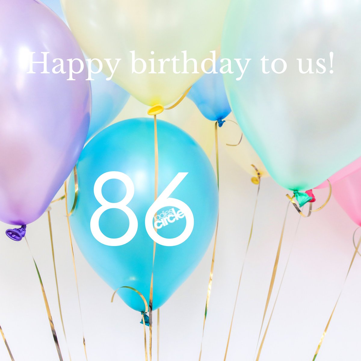 Circlers raise a glass, because today is Ladies Circle’s 86th Birthday! #HappyBirthdayToUs