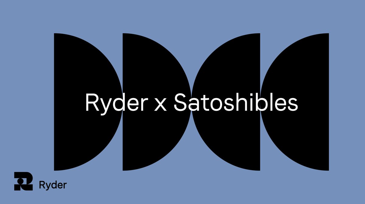 RyderWallet's tweet photo. 😏Happy to say @satoshibles is one of our partners for this pre-sale mint. 

Join our upcoming Twitter space to learn more on how to own this ultra-exclusive Ryder and what our satoshi frens are up to. 🪐🧙‍♂️

✅Mark your calendars. 05.25.22 9PM CEST https://t.co/pYDsRNsoi4