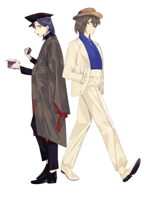 2020年に頒布されました「 #ミリオン男装部2 」にてイラストを3枚描かせていただいてました懐かしいですねー。またこういうの参加したいなぁ 