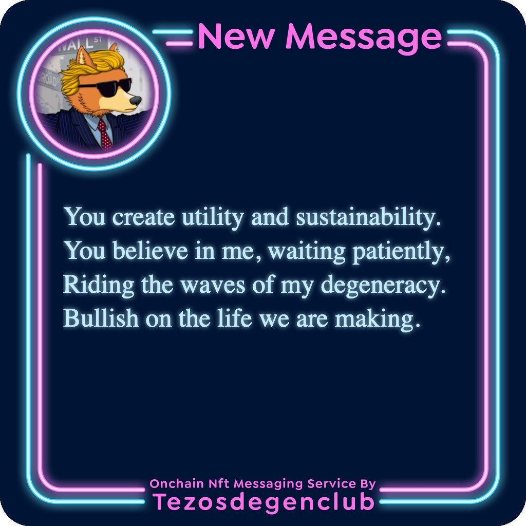 YinYangYoeshi's tweet photo. First #Web3 love letter from verified legendary #PFP?
@britt_albright
 https://t.co/eWKdog0mgs
@TezosDegenClub 
 #tezos #NFTs #degenfoxes https://t.co/m9J6kKl7QQ