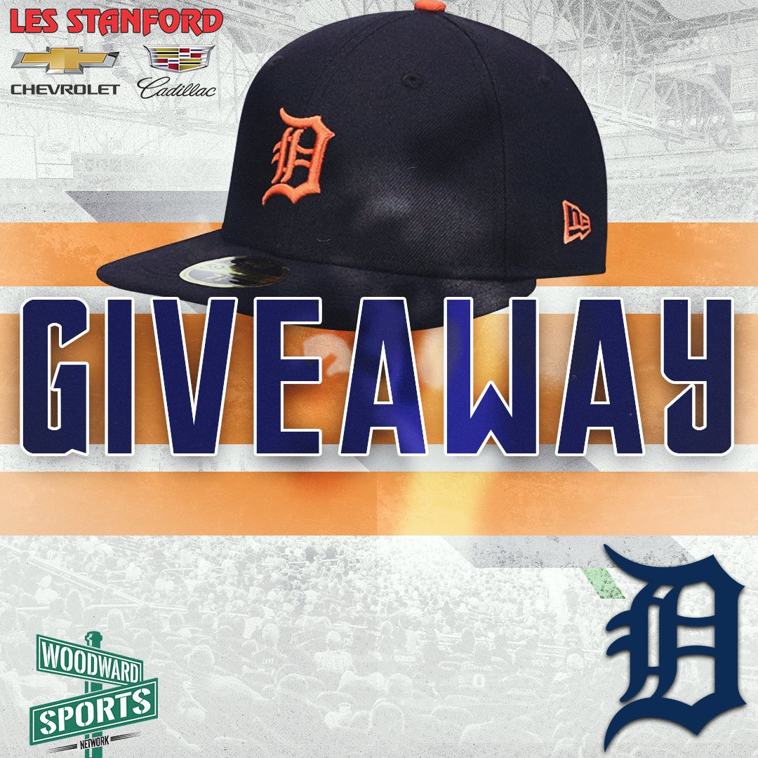 🚨Detroit Tigers Hat Giveaway🚨

We are giving away THREE road hats to three lucky winners. All you have to do to enter for a chance to win:

- Retweet the Tweet
- Like this Tweet 
- Follow <a href="/woodwardsports/">Woodward Sports Network</a> 

*Winners will be announced Wednesday Night*
