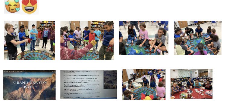 jalexanderSW3's tweet photo. My students participated in global games, created fourth grade keepsakes and traveled on a virtual trip to the Grand Canyon. @LCSJackets @SWEJackets https://t.co/CflAs6yYPw