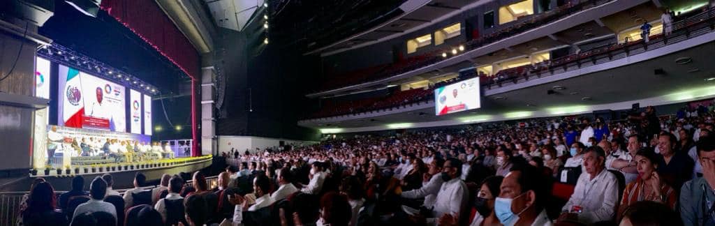 Asistimos a la inauguración número 46 del Tianguis Turístico México. Con la reactivación del turismo y nuestro expertise en la industria brindaremos las mejores experiencias. <a href="/SECTUR_mx/">SECTUR México</a> #TianguisTurístico #Acapulco2022 #TurismoDeReuniones