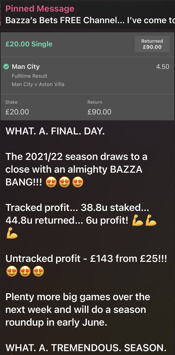 Bazza’s Bets tweet media