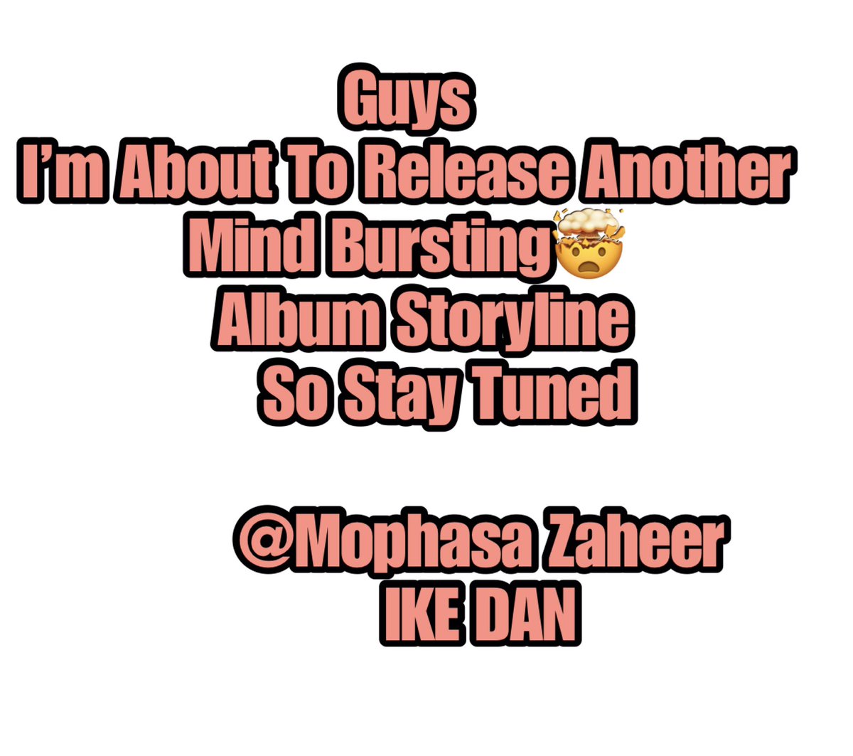 KwekuMophasa's tweet photo. I’m The Only One The Shoe Fit,Call Me Album Storyline Cinderella!! Just Stay Tuned…🤞🏽🌍🤯🖤
#AlbumStoryLine
@MophasaZ https://t.co/CXEOhfcwuv