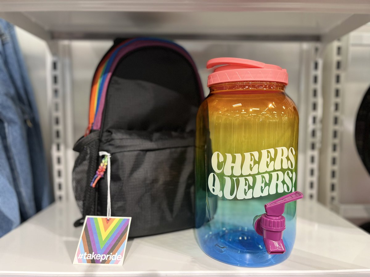 flipitwith's tweet photo. Take 🌈 in your ❤️ and where ever you go this summer. #target #takepride #queer #LGBTQIA #lovemerchandise https://t.co/Fv7D170PxS