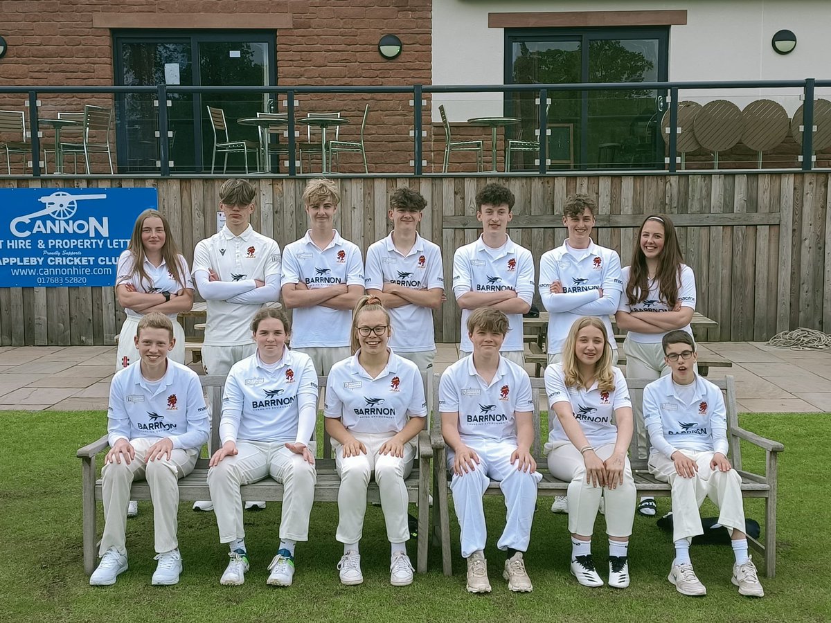 Our fabulous under 15’s- The future of Appleby Eden Cricket Club 💪🏻😍⭐️