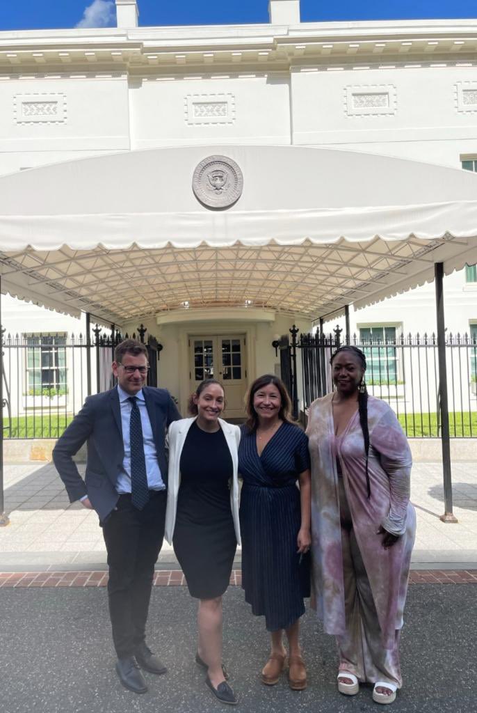 SafeandJustUSA's tweet photo. Talking #SharedSafety with THE @JulieCR46 White House Director of Intergovernmental Affairs
#TimeDone
#SurvivorsSpeak
#SharedSafety
#SafeandJust https://t.co/8Vu3ULOF3U