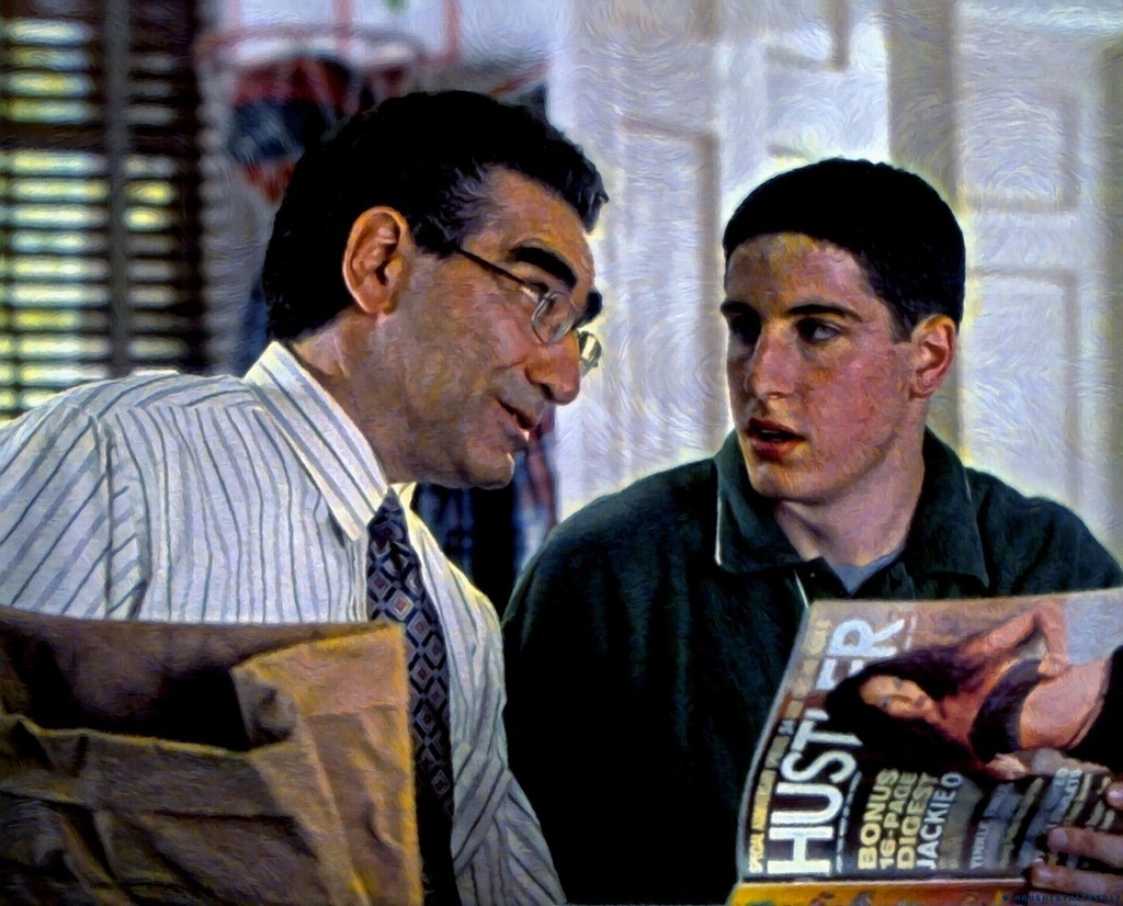ThoughtsOfStray's tweet photo. “This is uh, this is “Hustler”, and this is a much more exotic magazine!”

- Noah Levenstein, aka “Jim’s Dad”, from “American Pie” https://t.co/I1rcJVYJuG https://t.co/tuAYNyDLAk