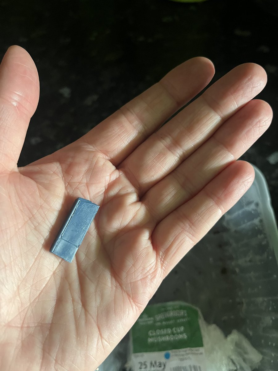 TinaC5335's tweet photo. @Morrisons I am just wondering if there could be a reason for this bit of plastic in my mushrooms? https://t.co/vgqo8IFmTG