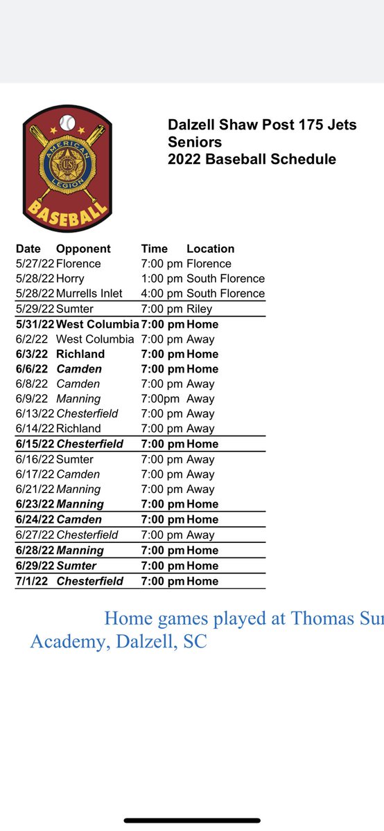 PostShaw's tweet image. Our schedule is finally here for the season