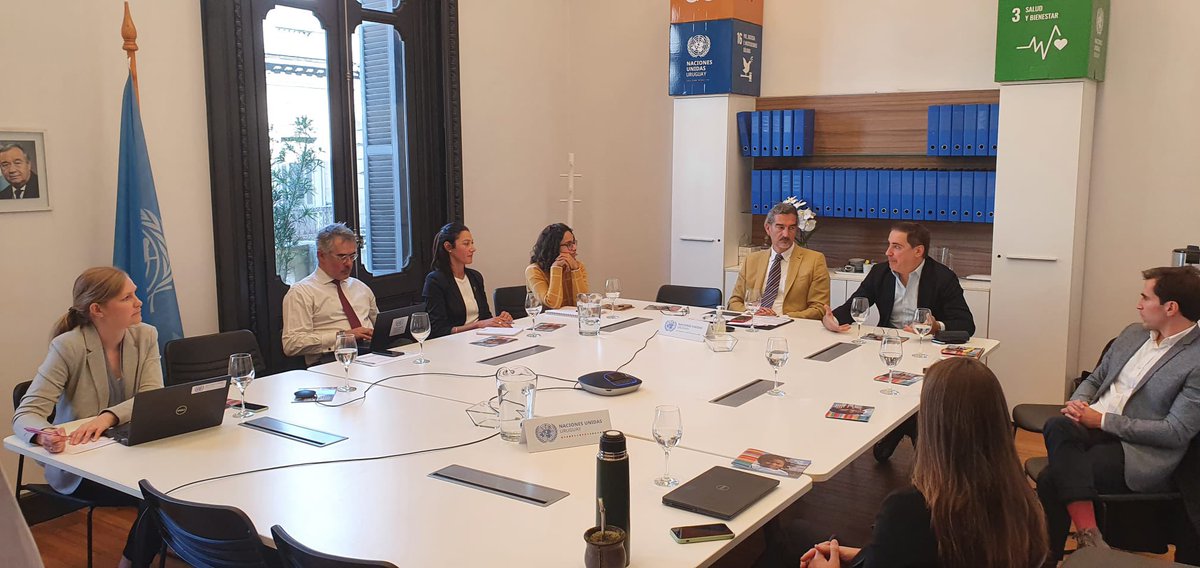 PabloRuizHiebra's tweet image. Hoy presentamos un balance del 2021 a socios del sector privado. Conversamos sobre asuntos de interés común: modelo de producción sostenible, finanzas sostenibles, igualdad de género, el futuro de Uruguay @PactoglobalUY @Uniondeexport @ONUUruguay