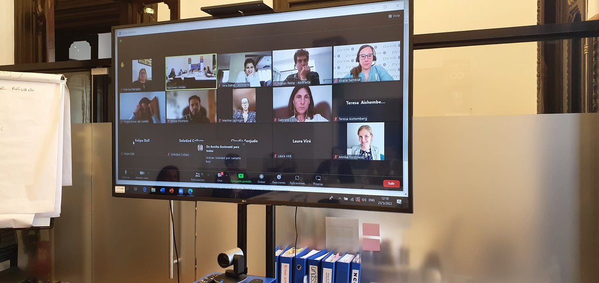 PabloRuizHiebra's tweet image. Hoy presentamos un balance del 2021 a socios del sector privado. Conversamos sobre asuntos de interés común: modelo de producción sostenible, finanzas sostenibles, igualdad de género, el futuro de Uruguay @PactoglobalUY @Uniondeexport @ONUUruguay