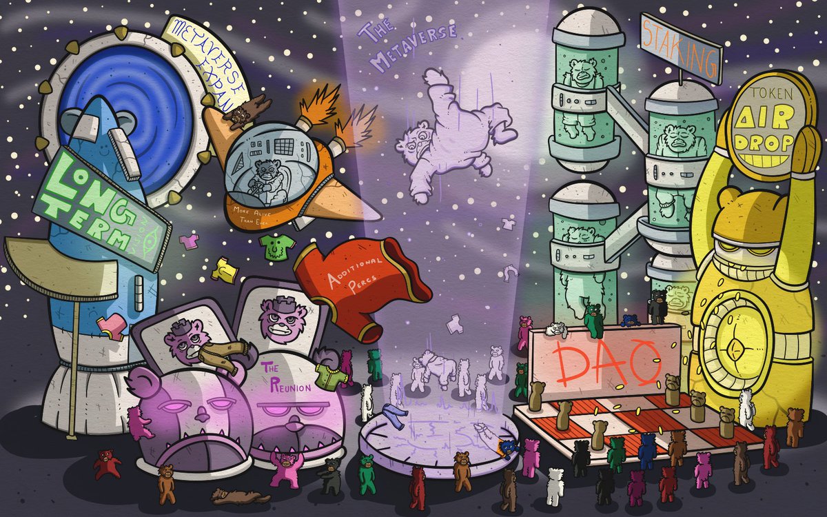 It's gonna be a long trip 🚀

Any interaction with this tweet will be considered for Wildlist 🎫

Join us on Discord: discord.gg/wildteddycrew

#WeAreWTC 👐